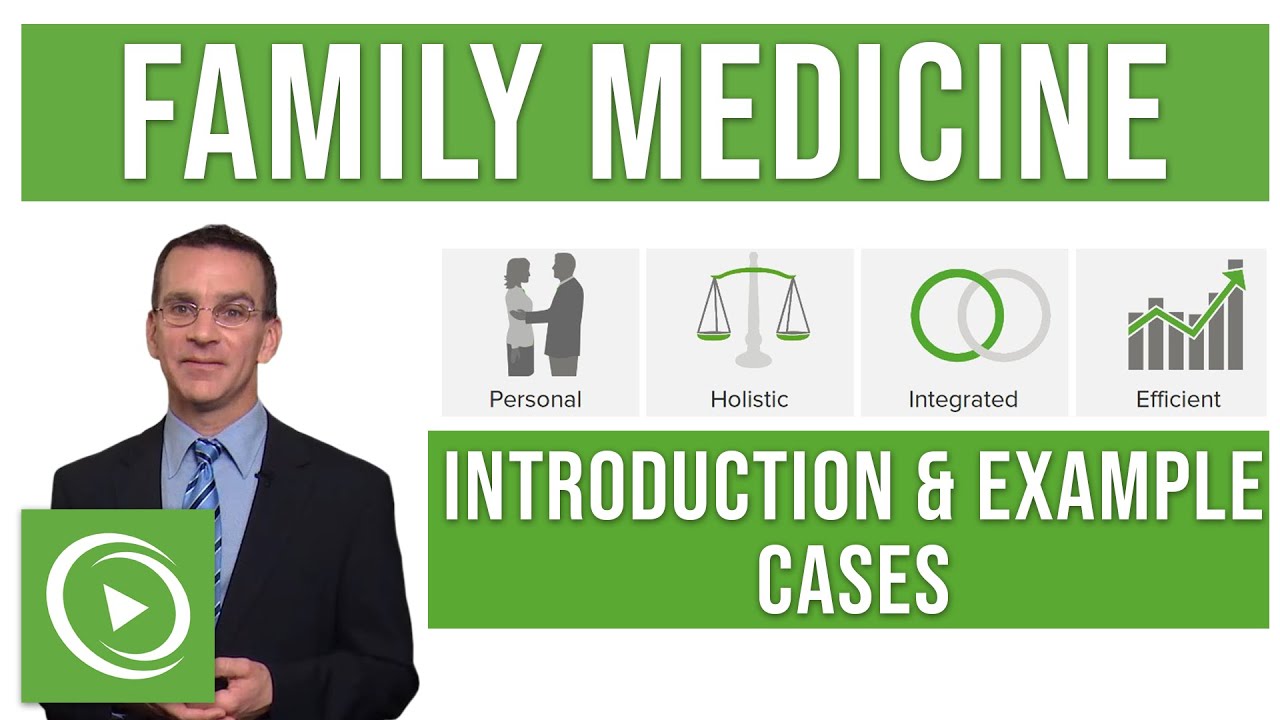 Family Medicine: Introduction, Application to USMLE & Example Cases | Lecturio