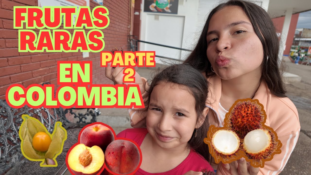 ¡Frutas raras en Colombia! Probamos rambután, uchuvas y más 🍇 (Parte 2)