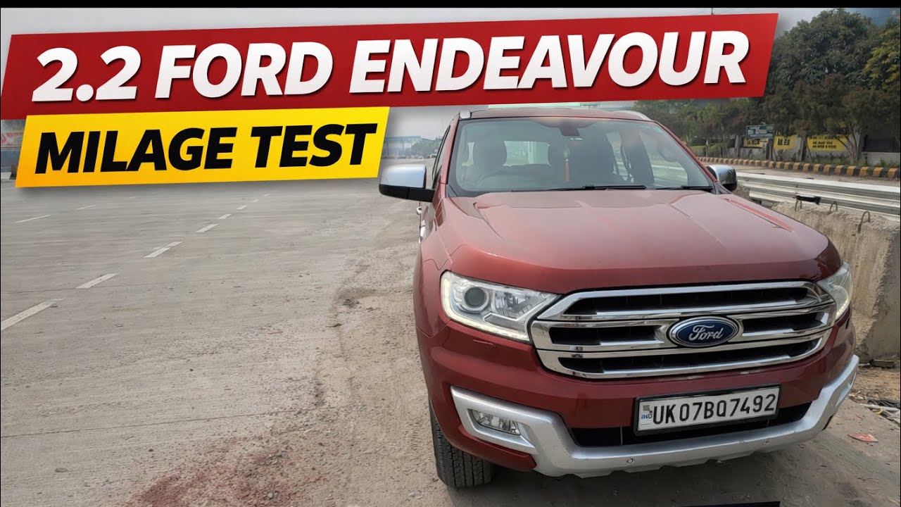 Ford Endeavour Mileage Test – Shocking Results! 😱