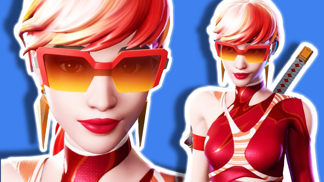 Sabina Burning Ember (PS5 Fortnite Gameplay)
