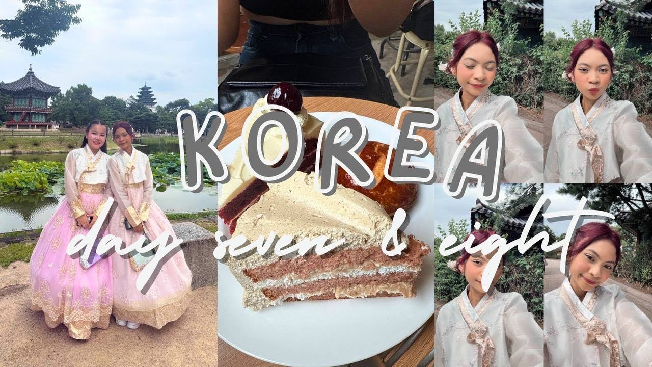 korea day 7 & 8 🇰🇷 || anguk , hanbok (gyeongbokgung), yonsei univ , ramen store