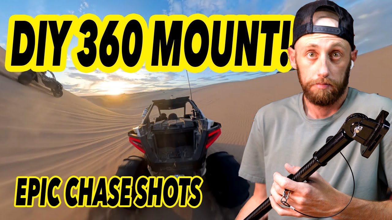 DIY 360 Camera Mount for RZR & UTVs Epic Chase Shots on a Budget