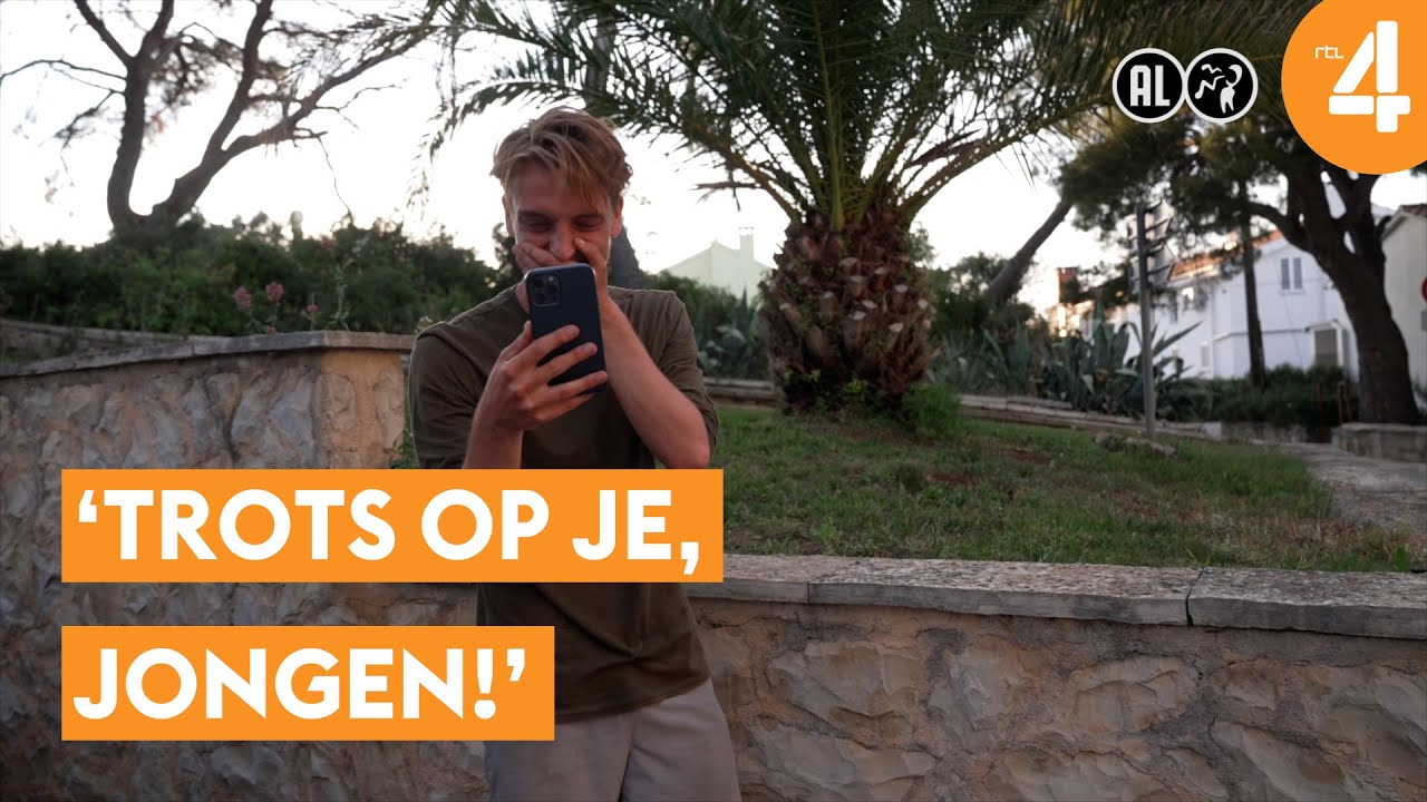 Robbert Rodenburg belt z'n vader en beste vriend na finale Expeditie Robinson