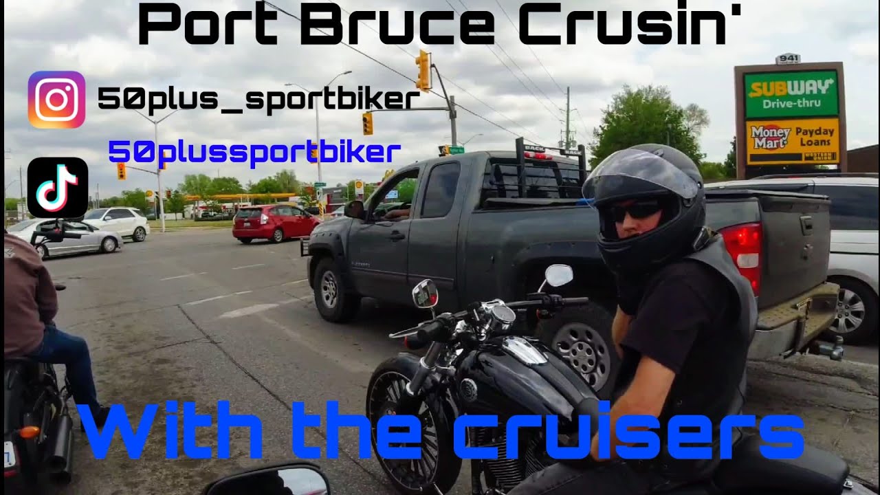 Port Bruce Cruzin' with the Cruisers On The GSXR 600 4K