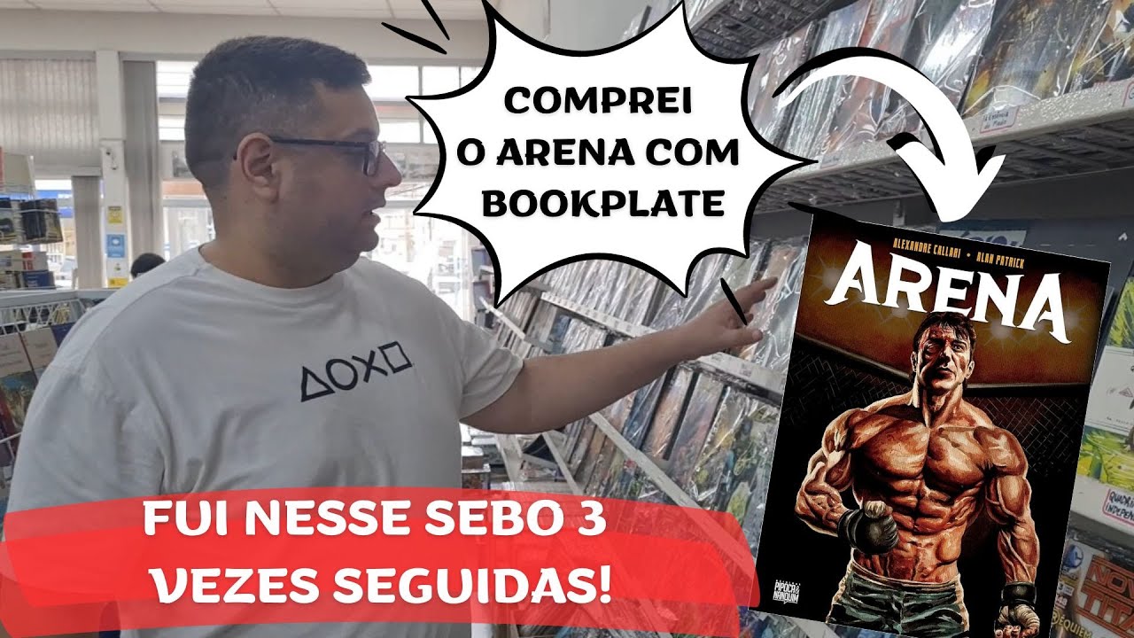 Um dos MELHORES SEBOS! - comprei uma EDIÇÃO DO PIPOCA E NANQUIM AUTOGRAFADA - SEBO EM SOROCABA