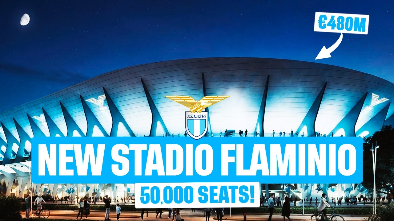 Inside LAZIO's New €480M Stadio Flaminio