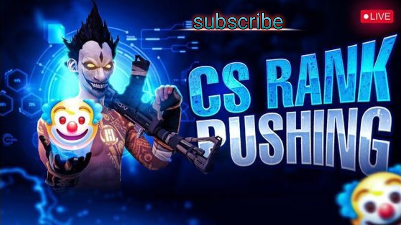Free fire game live streaming C's rank pushing😱