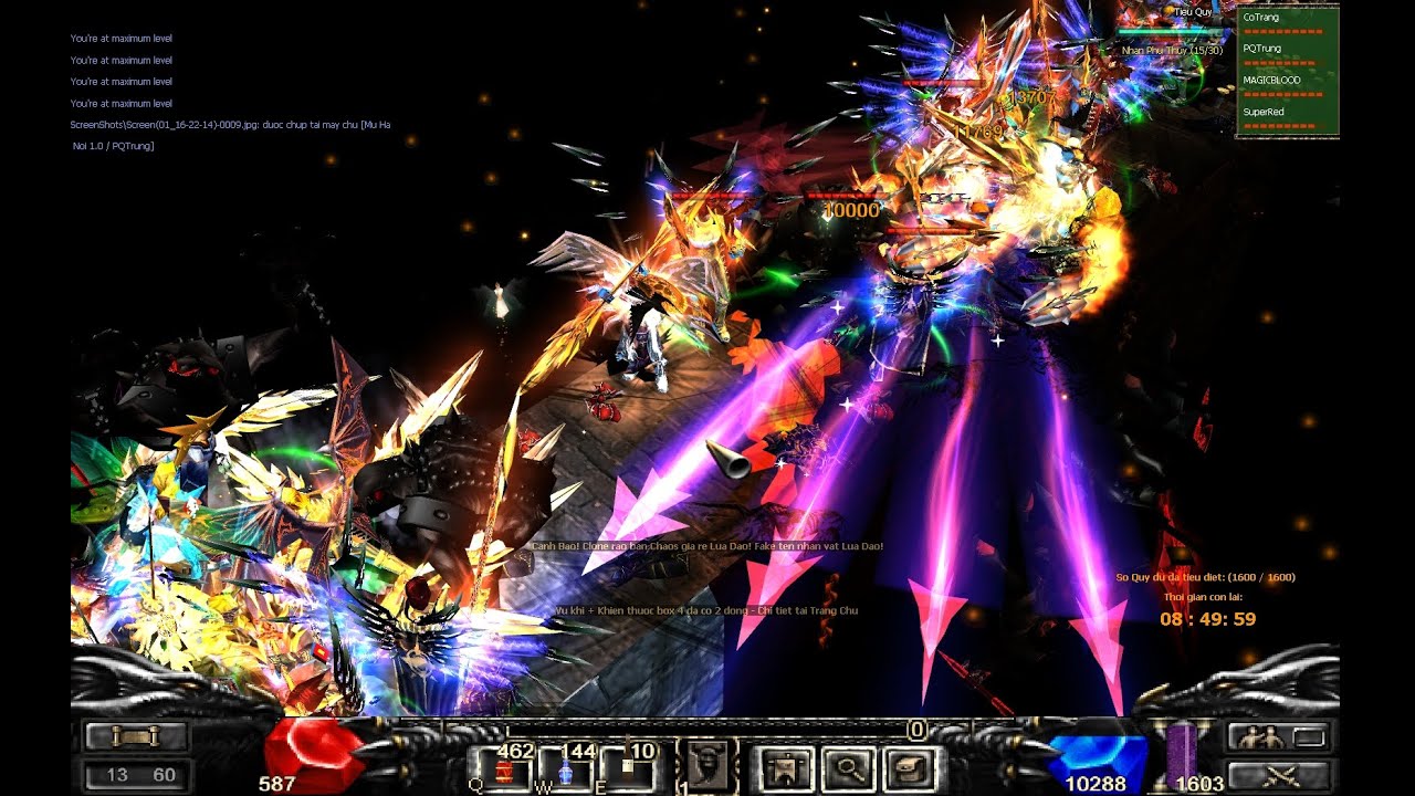 ⚔️ MU HÀ NỘI 1.0 - Quyết tâm Win Chaos Castle 7 lấy cây kiếm Rồng luck  ⚔️