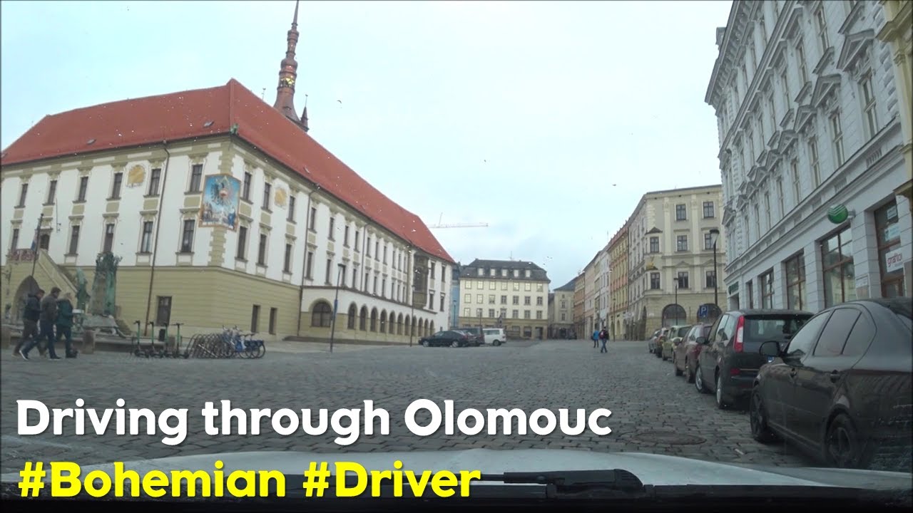 Driving through Olomouc #Moravia #Bohemian #Driver