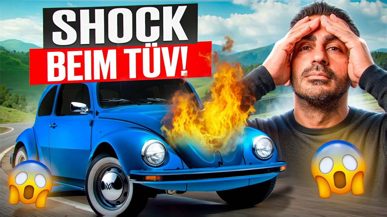 🧯Schock beim TÜV! Mein VW Käfer hätte fast alles verloren 😱🔥 | #volkswagen Hamid Mossadegh