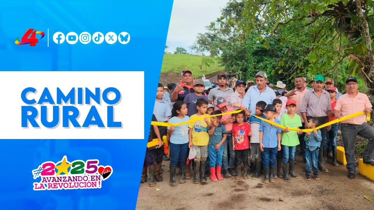 🛤️ Camoapa fortalece su infraestructura: 10 km de carretera rural rehabilitada