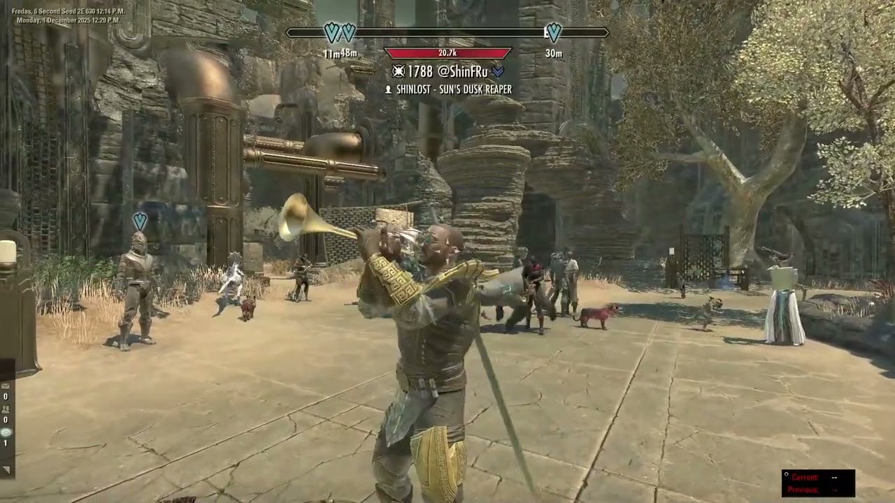Extras From Daedric War Celebration  2025 Part 4 - Trumpet Solo