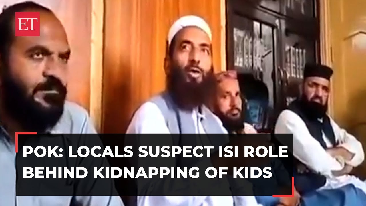 PoK: Locals suspect ISI role behind kidnapping of kids, allege children used to spread terror