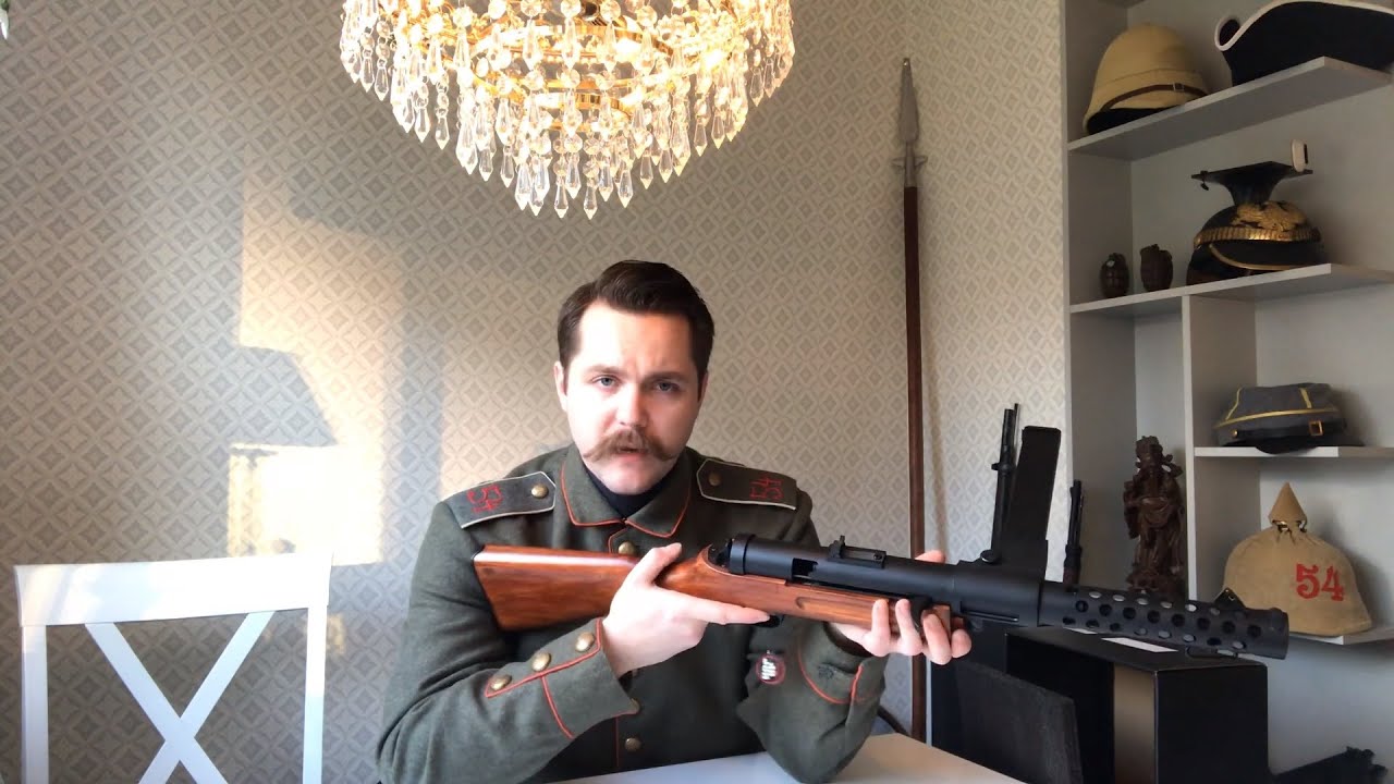 Немецкое впечатление Первой мировой войны - реплика MP 18 Airsoft