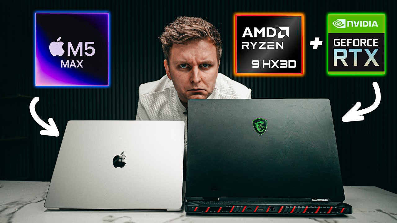 BEST of WINDOWS vs APPLE M5 MAX - IT SHOULDN'T BE POSSIBLE!
