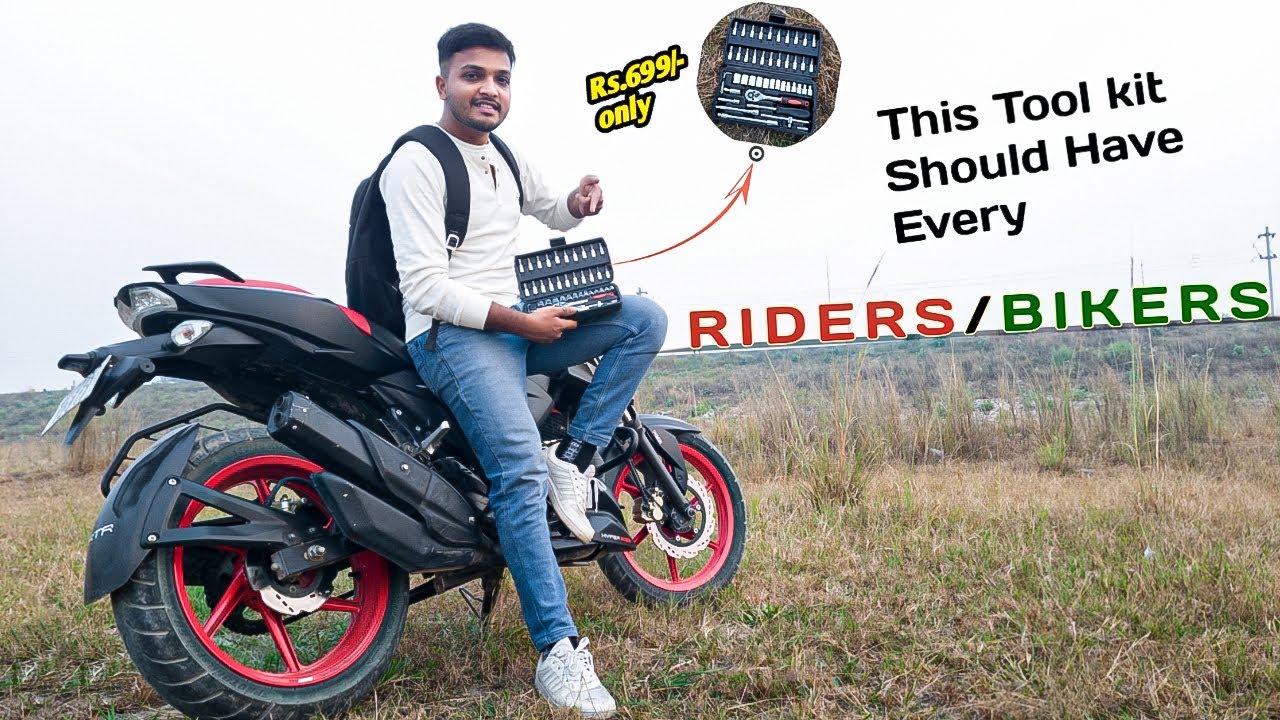 BEST TOOLKIT FOR BIKE ( SELF REPAIR ) | R RIDER