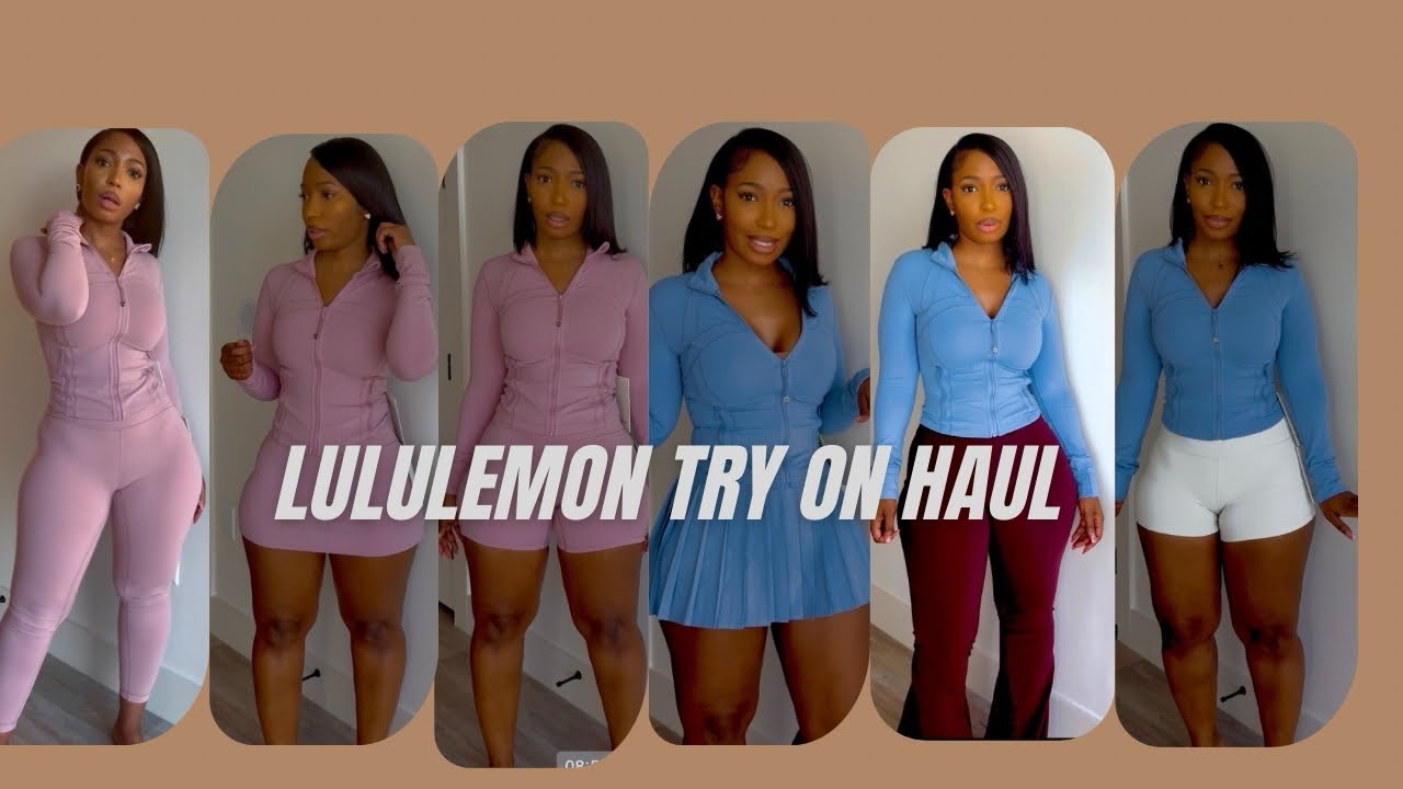 LuluLemon Tryon Haul