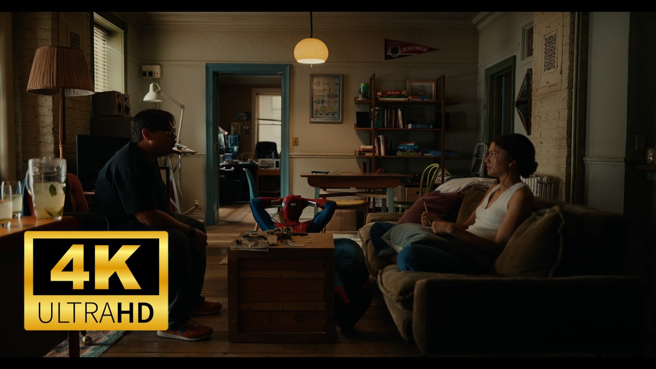 SPIDER-MAN : brand new day PETER , NED and MJ reunited together 4K clip