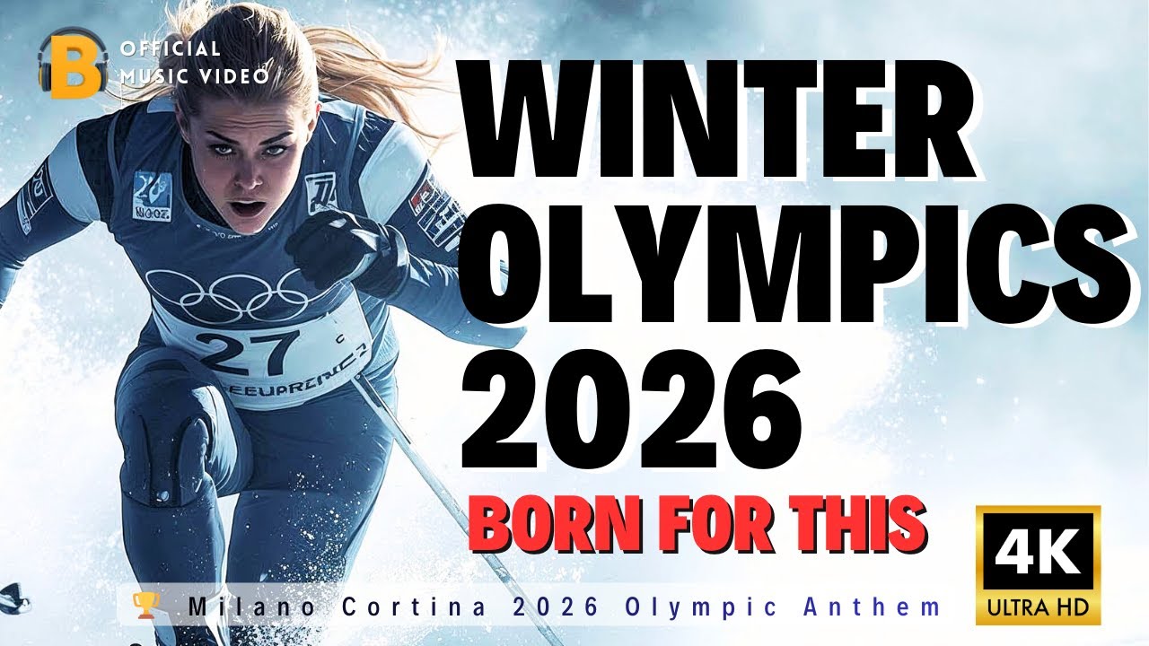 Winter Olympics 2026 | BORN FOR THIS 🏆 Milano Cortina 2026 Olympic Anthem Music