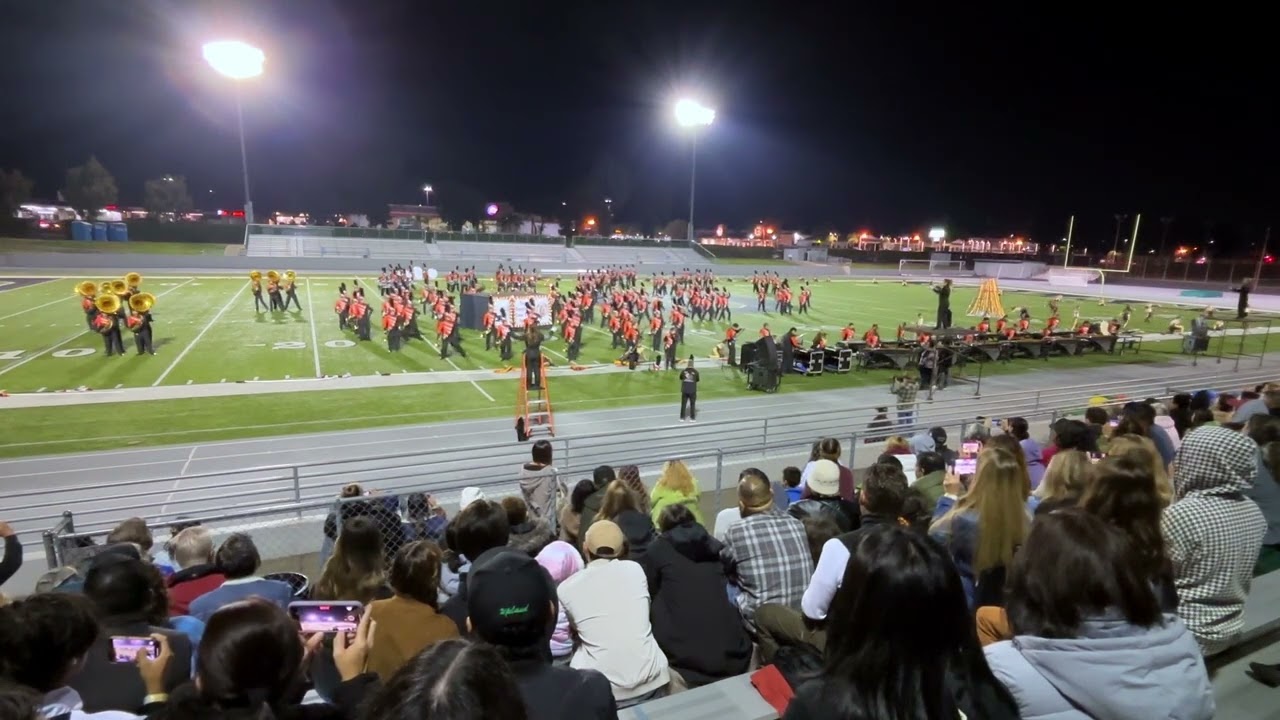 Riverside City College. Marching Tigers, Final Show Of The 2023 Marching Band Season. 11/16/2023