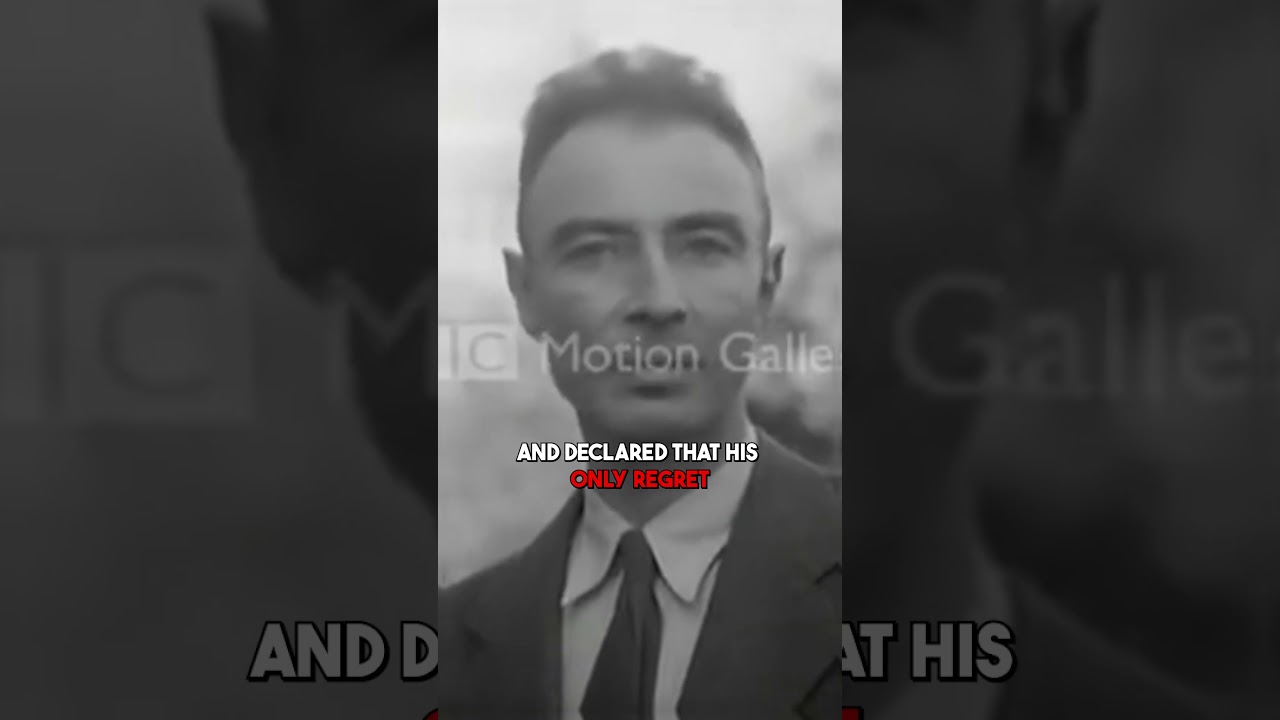 Did Oppenheimer Regret The Atomic Bomb?