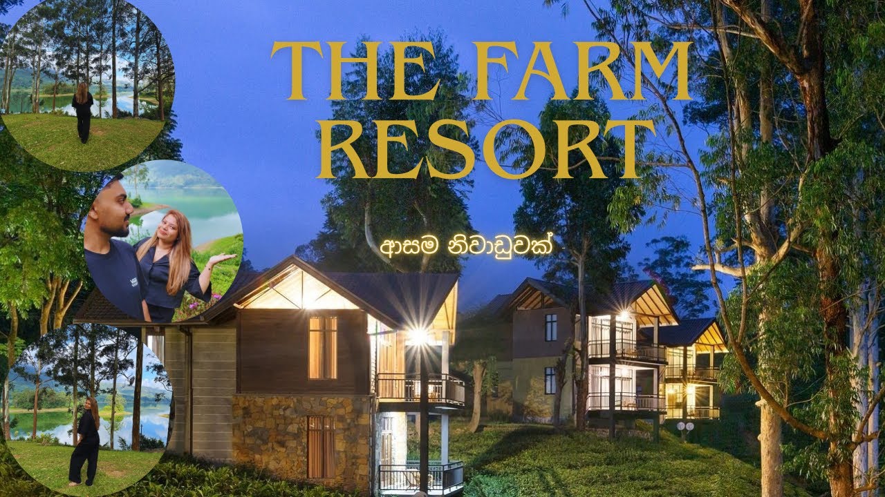 Volg 01 [ගඟ අද්දර නිවහන 🍃/ The Farm Resort Dickoya/ Hatton/ Castlereigh Reservoir/ Sri Lankan Hotel 