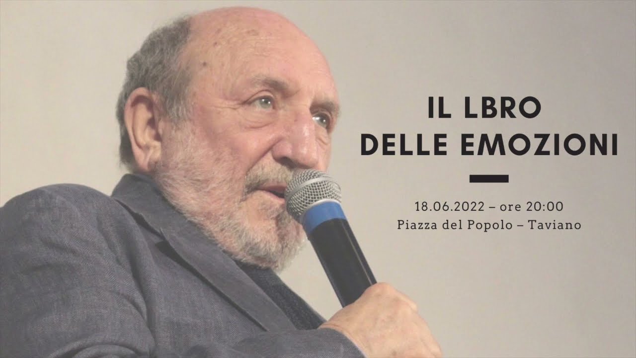 Umberto Galimberti – Il libro delle emozioni (Taviano 2022)