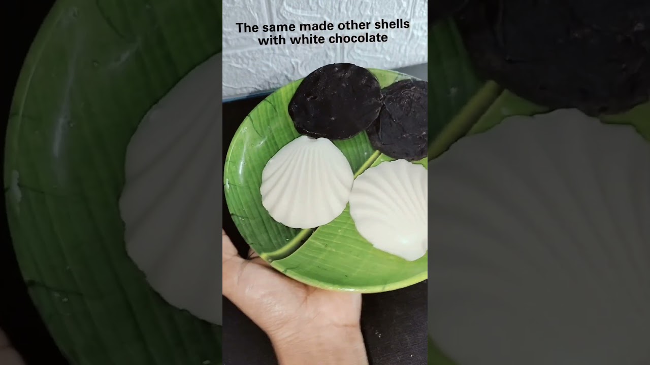 Chocolate Pearl Shell |easy chocolate hack | Spoon hack| Kiyus Cakes and Cooking