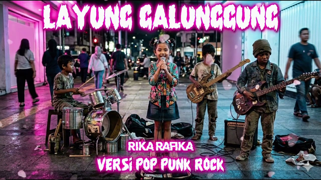 Layung Galunggung - Rika Rafika (Versi Pop Punk Rock) Enakeun Pisan Pokonamah