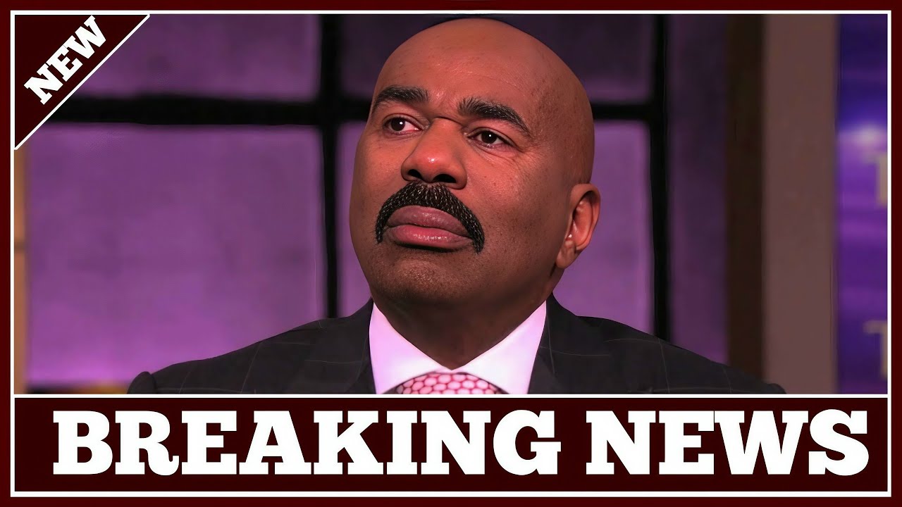 “Devastation on Set! 😱 Steve Harvey Drops News That Will Leave Family Feud Fans Mourning😭