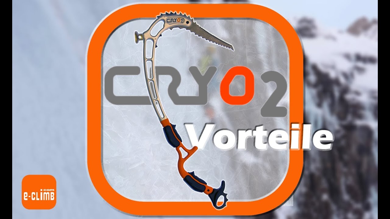 Eisger&auml;t CRYO2 von e-climb.com. Vorteile