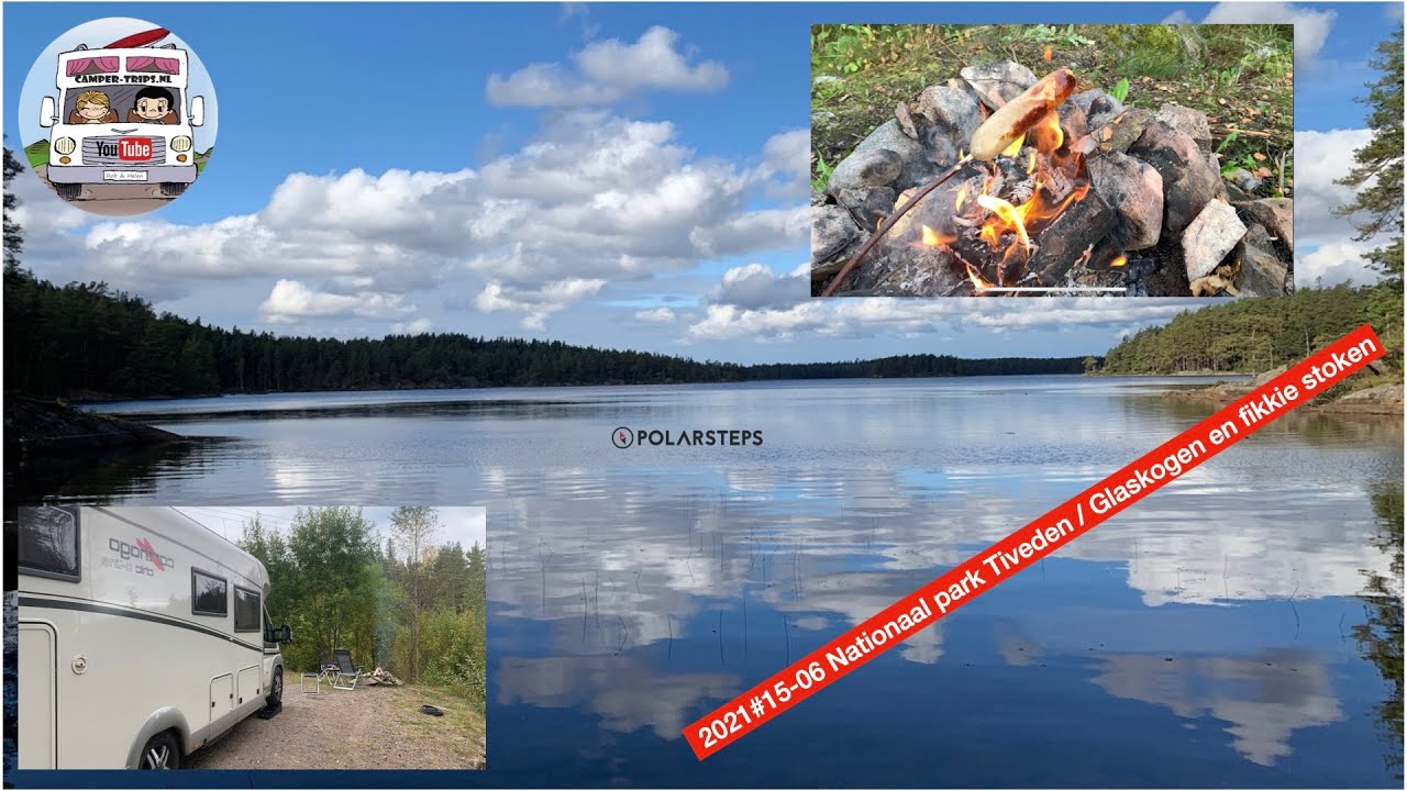 2021#15-06 🇸🇪  Nationaal Park Tiveden / Glaskogen en fikkie stoken