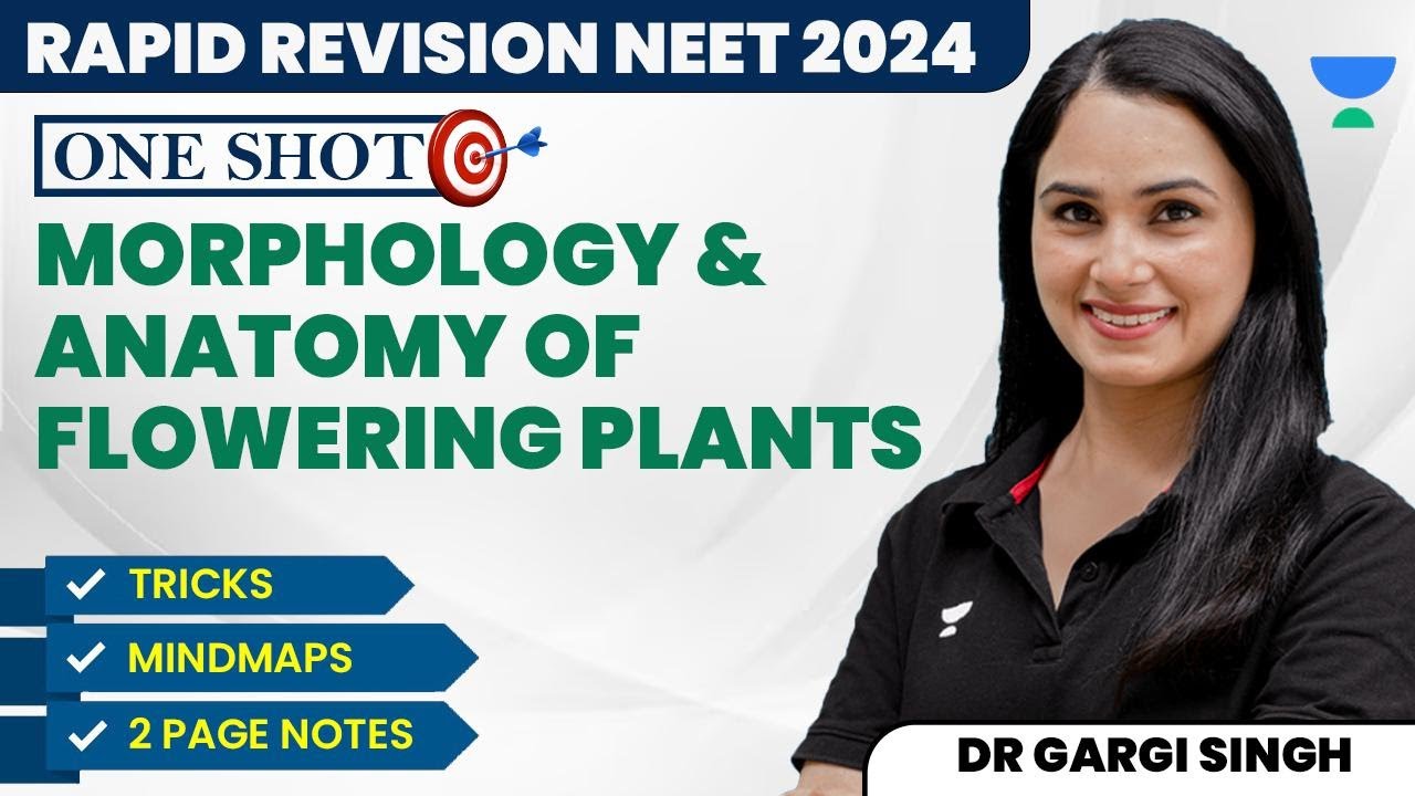 Morphology & Anatomy Of Plants With Tricks - One Shot | NEET 2024 | Dr Gargi Singh