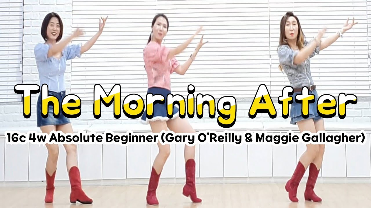 The Morning After Line Dance (Gary O'Reilly & Maggie Gallagher) #라인댄스 #absolutebeginner #국금선라인댄스
