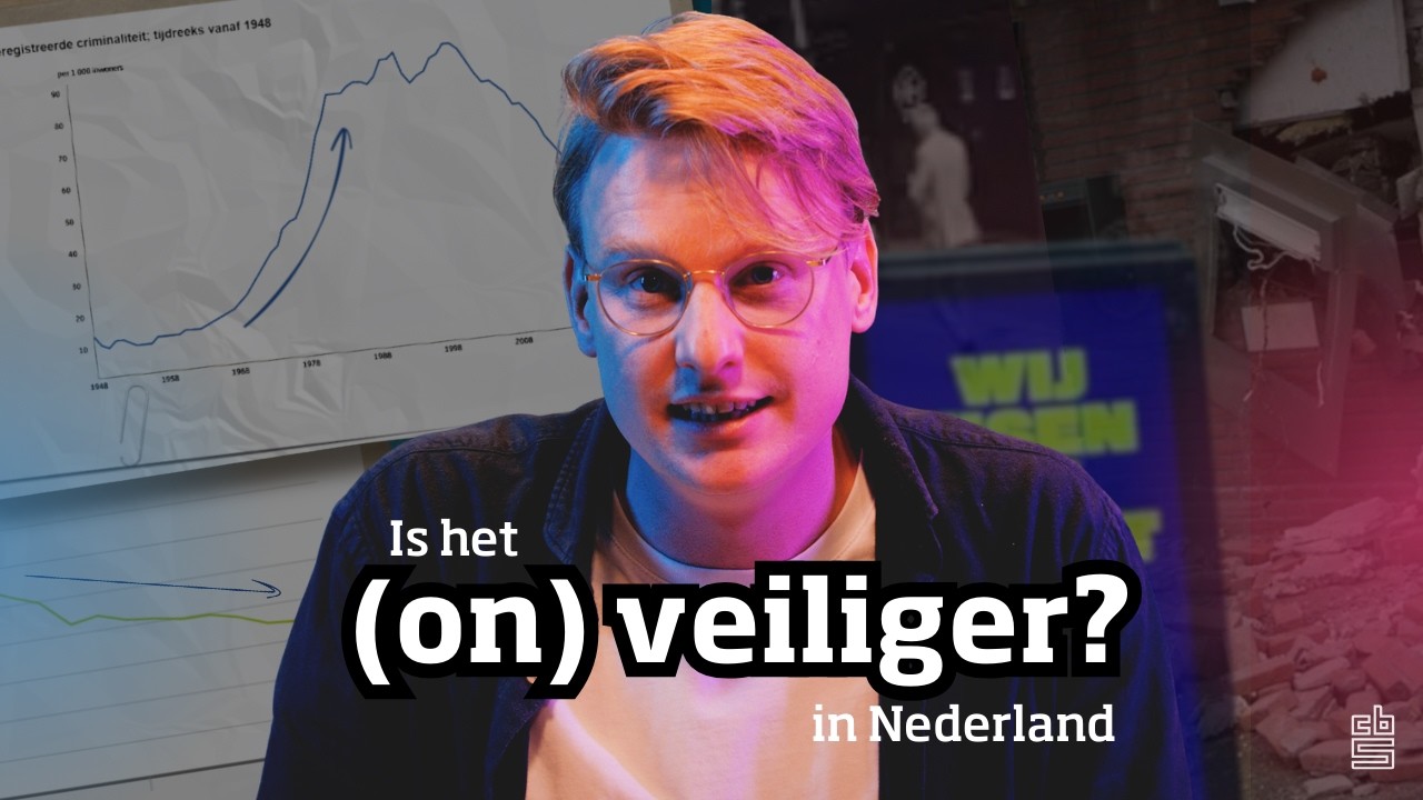 Is Nederland onveiliger dan vroeger? 70 jaar cijfers over criminaliteit