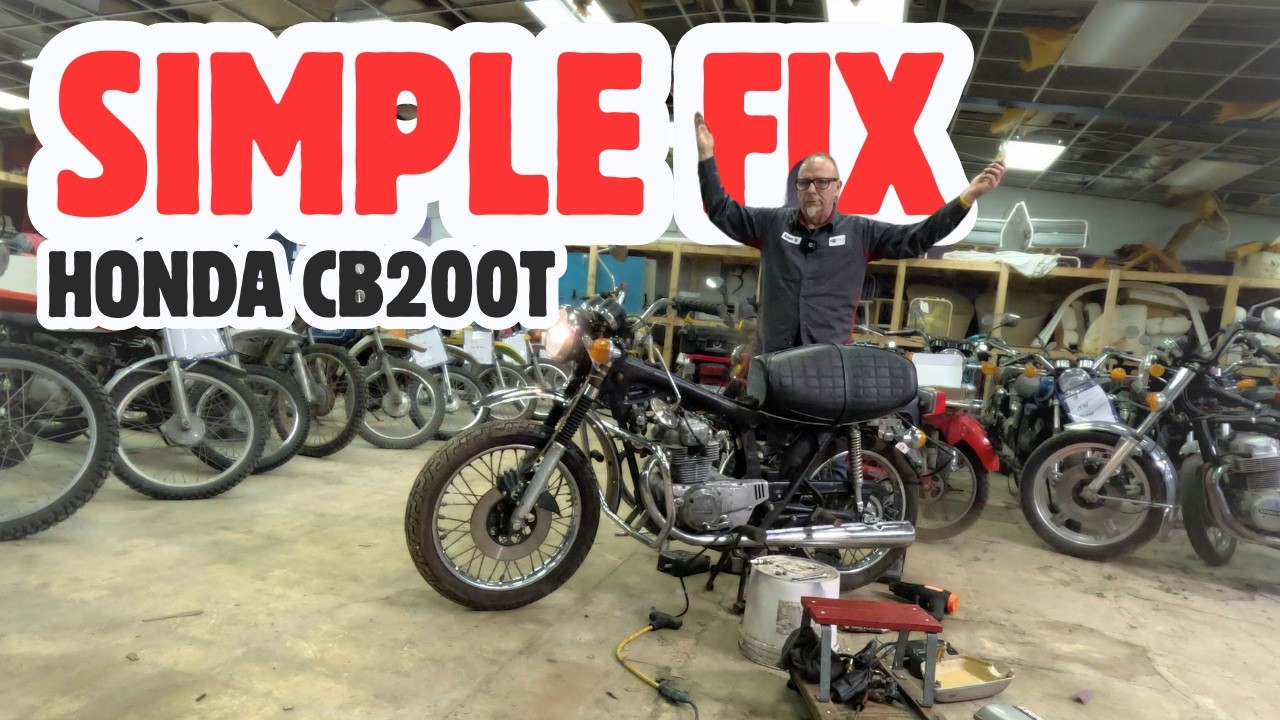The CB200T Is Alive! Coil Swap & Carb Clean Bring It Back