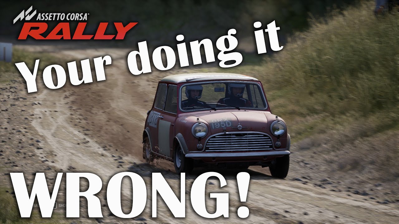 Assetto Corsa Rally. Ты делаешь это неправильно.