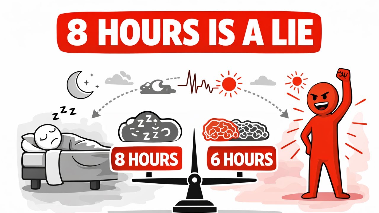 The Brutal Truth About Sleep 😳 (Why LESS Hours Can Feel COMPLETELY Better)