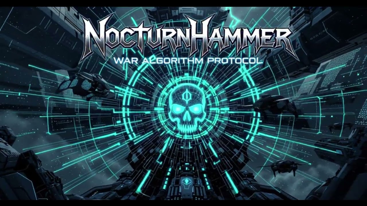 NocturnHammer &mdash; WAR ALGORITHM PROTOCOL (Metal &bull; Dark Sci-Fi Warfare) #metal #thrash  #musica #music