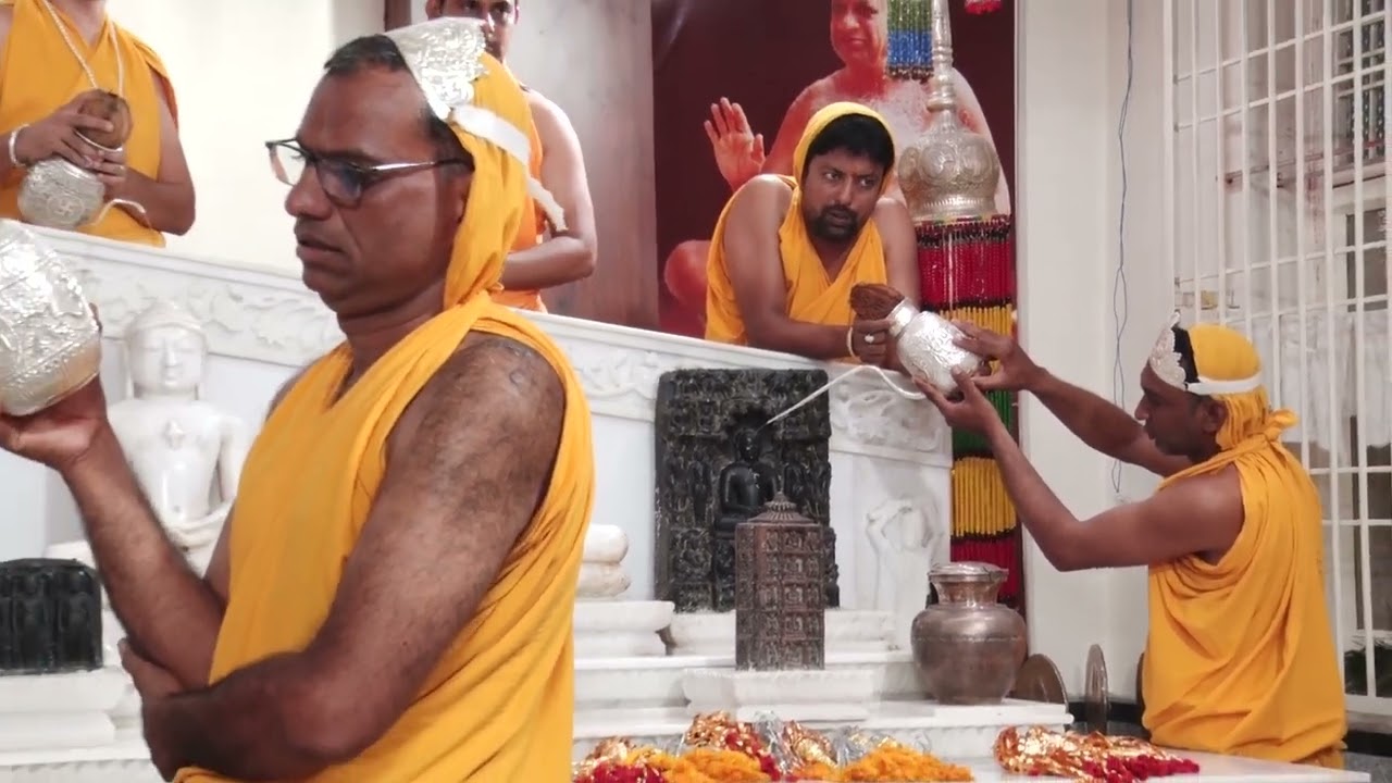 30-06-2024 Abhishek Shantidhara Gunoday Tirth  Gulgav khekdi #aadinathtv #aadinathtv
