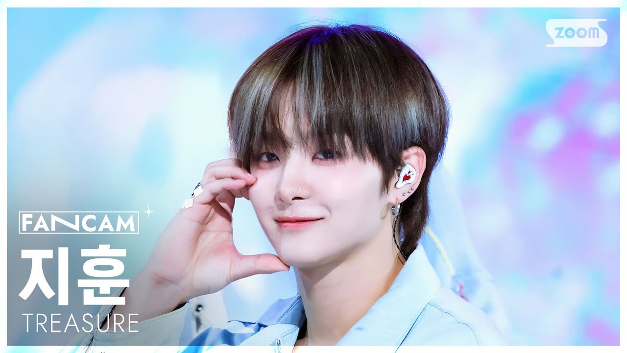 [안방1열 직캠4K] 트레저 지훈 'PARADISE' (TREASURE JIHOON FanCam) @SBS Inkigayo 250907