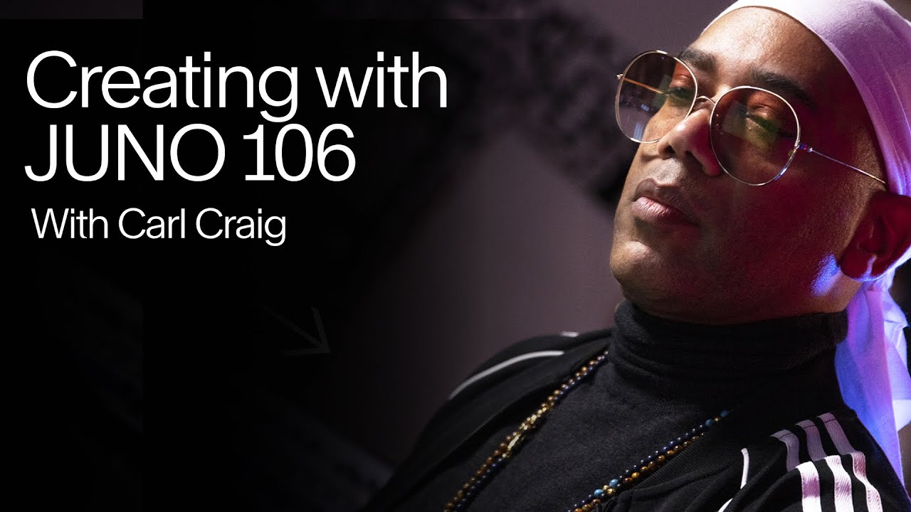 Carl Craig x Juno-106: Inside the Mind of a Techno Pioneer