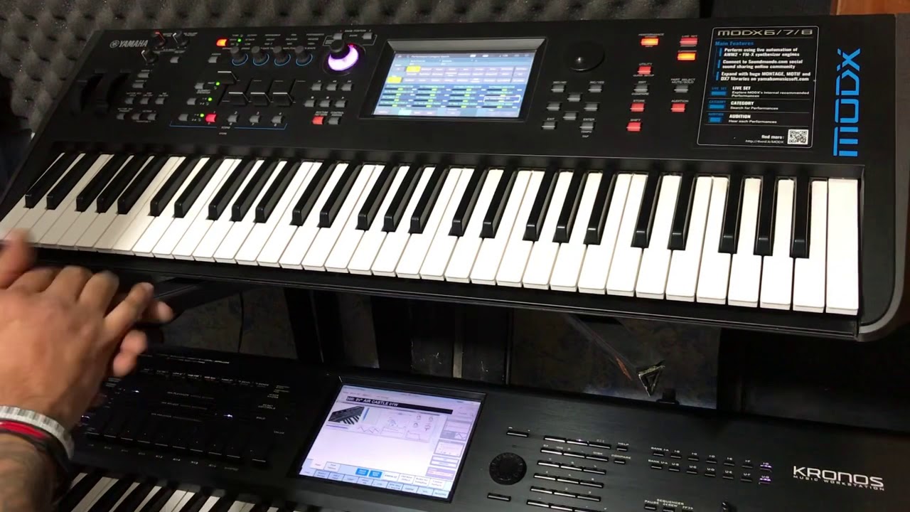 Yamaha Modx vs Korg Kronos