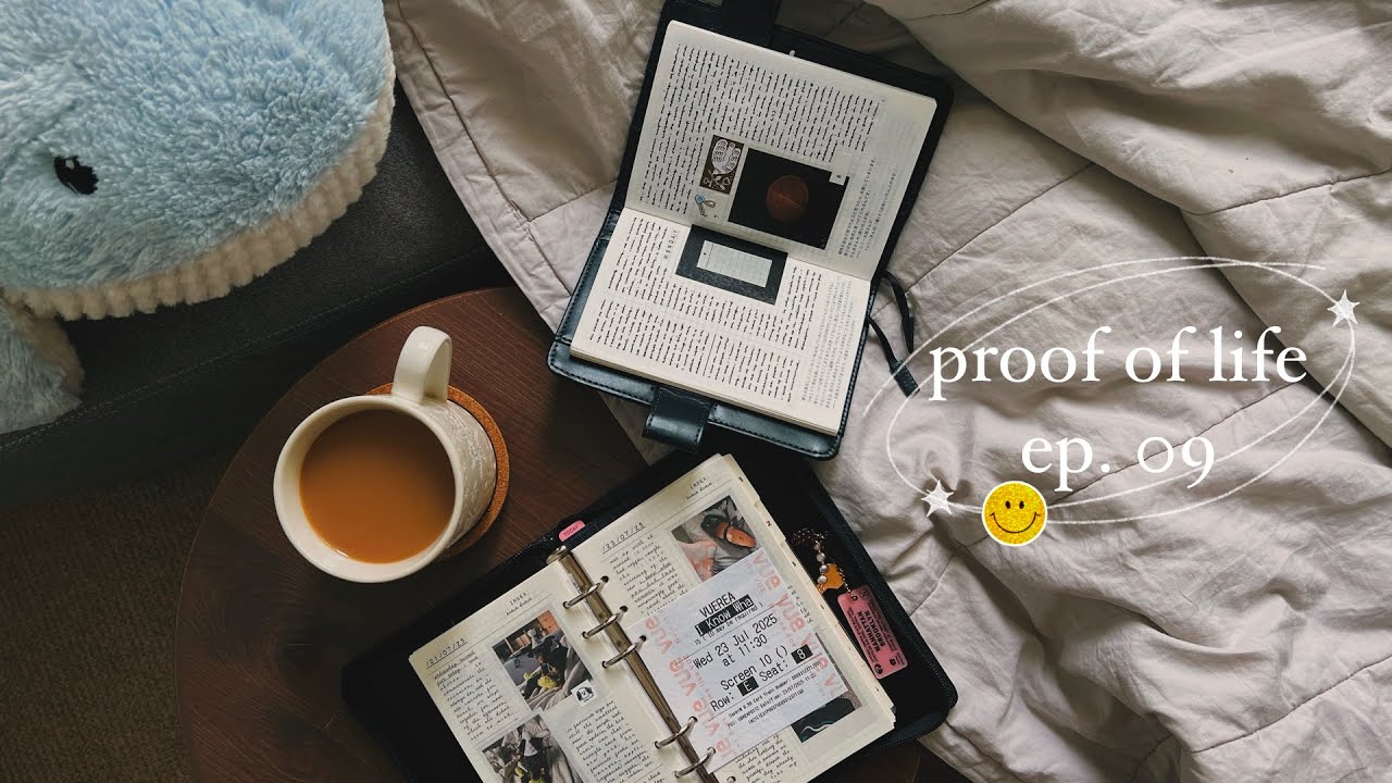proof of life | ep. 09 ✸ filofax updates, stationery order, a new commonplace book