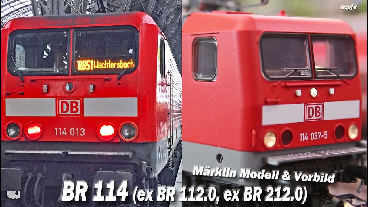 BR 114 (aktuelle DOSTO Einsätze & neues Märklin Modell mit Sound -Funktionen)