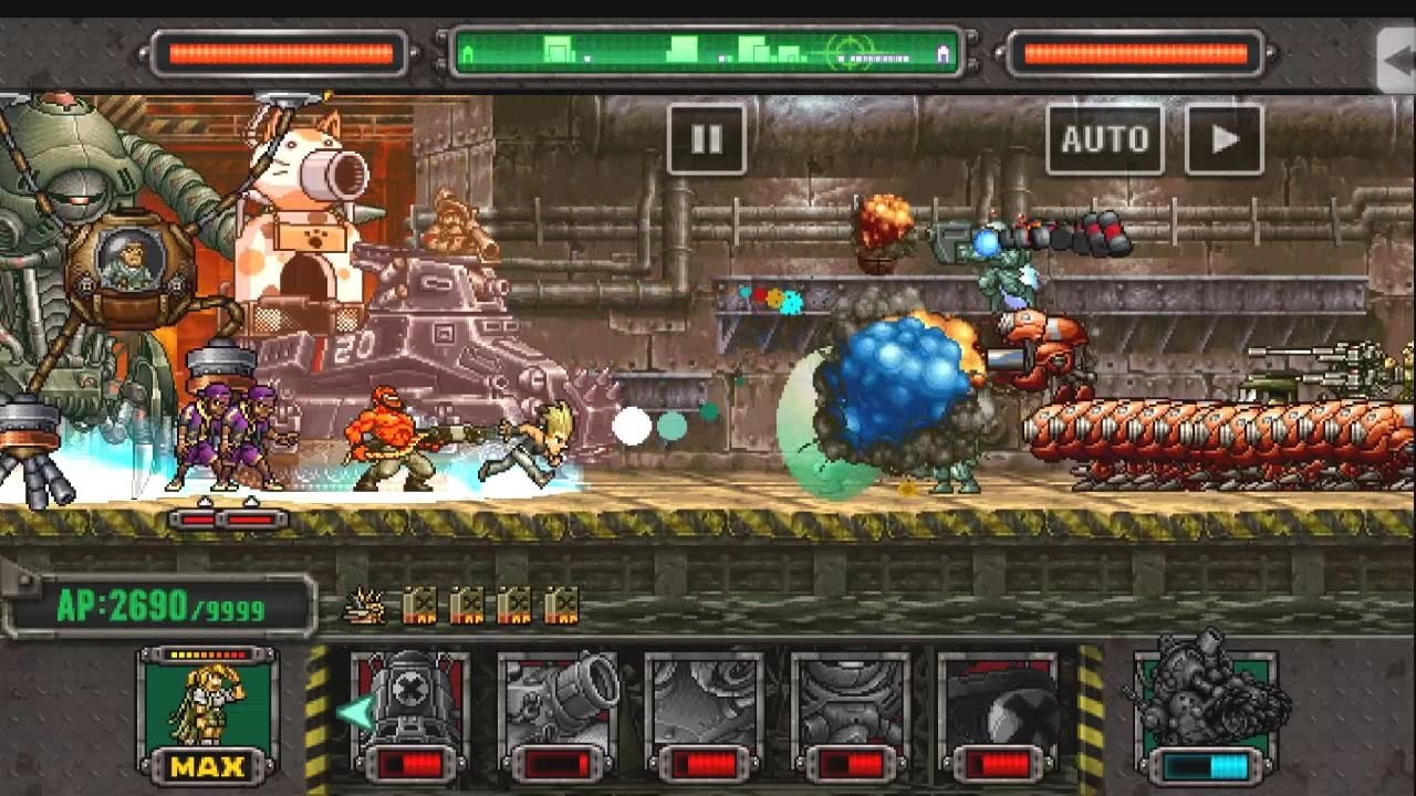 [HD]Metal slug defense. SORTIE!  MORDEN's ARMIES MAIN BASE  !!! (1.43.0 ver)