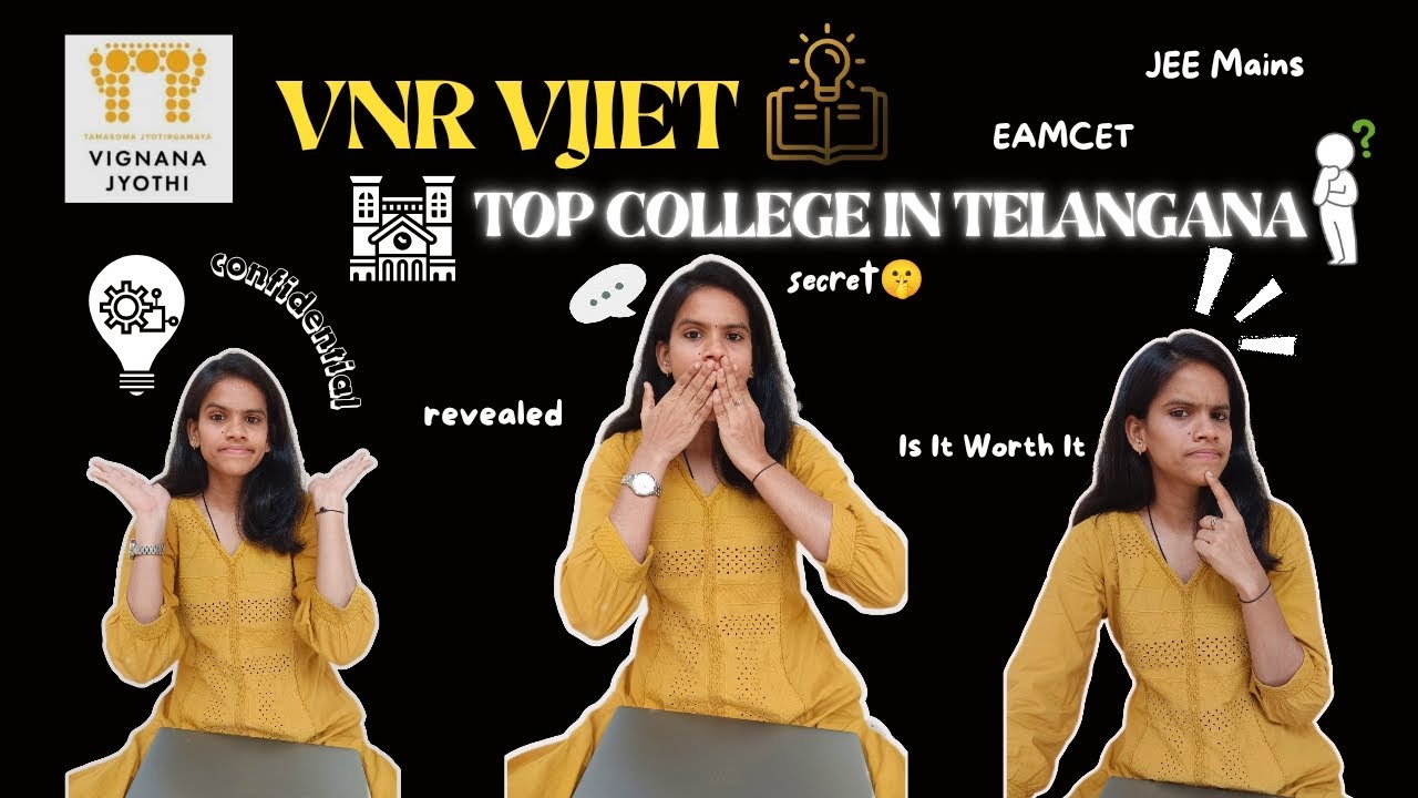 VNR VJIET Telangana top college👩🏻‍🎓All doubts cleared 😍|Detailed video|EAMCET|#subscribe 