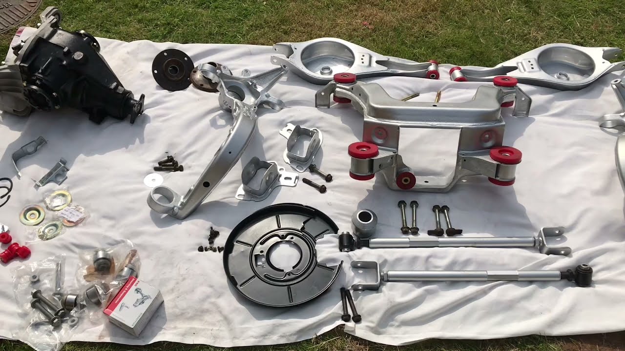 BMW E36 rear axle / subframe rebuild, Part 1 (The Parts)