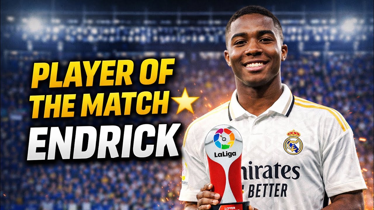 Getafe 2–3 Real Madrid | Manager Mode #9 | ENDRICK PLAYER OF THE MATCH ⚡️