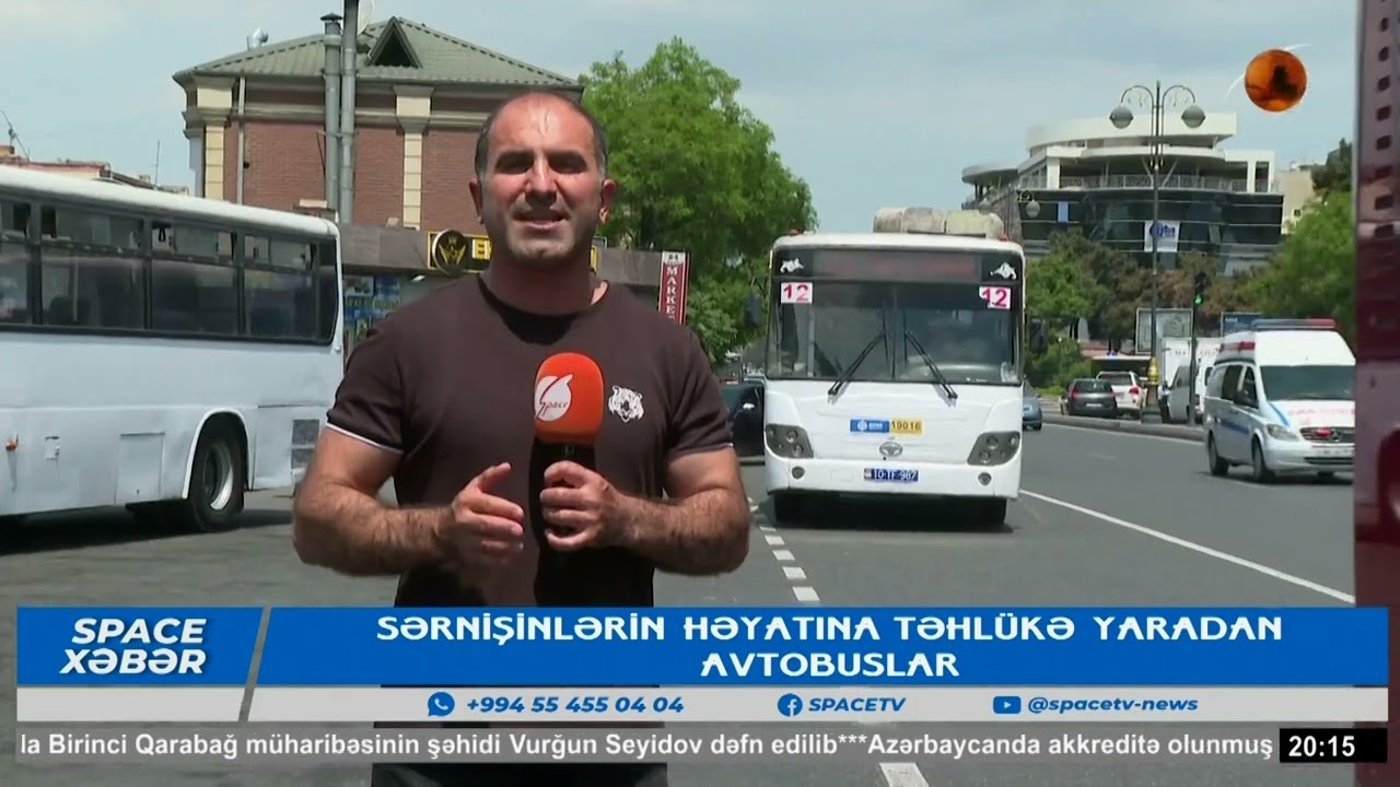 Sərnişinlərin həyatına təhlükə olan avtobuslar